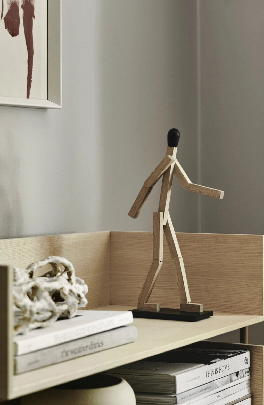 Boyhood Match Man Decorative Figure, Large