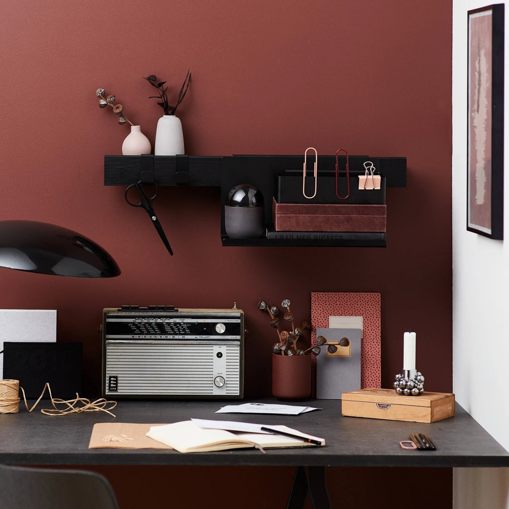 Gejst Flex Shelf Side Table Black, 13cm