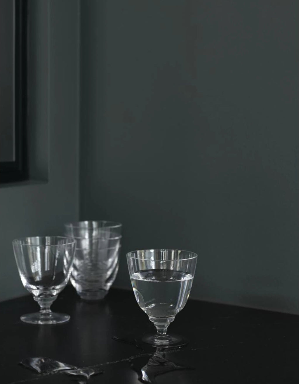Holmegaard Flow Water Glass, Clear