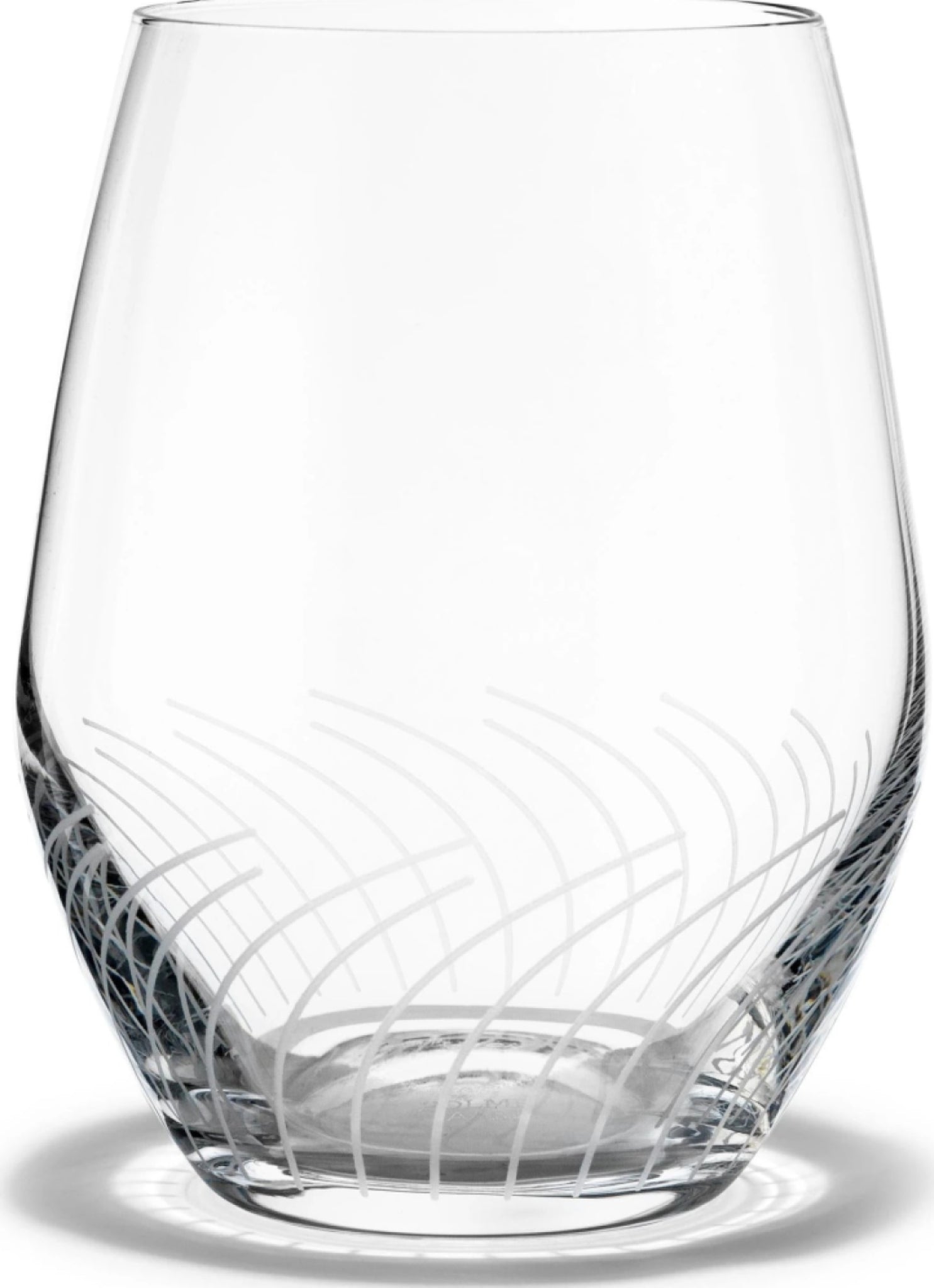 Holmegaard Cabernet Lines Water Glass, 2 Pcs.