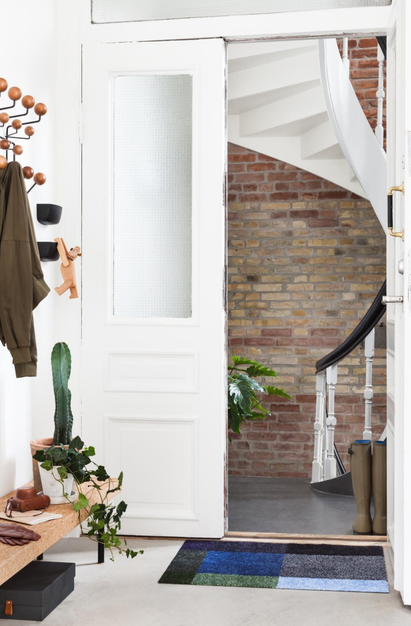 Heymat Mix Forest Nylon Rug 60x85 cm – Modern Durable Doormat