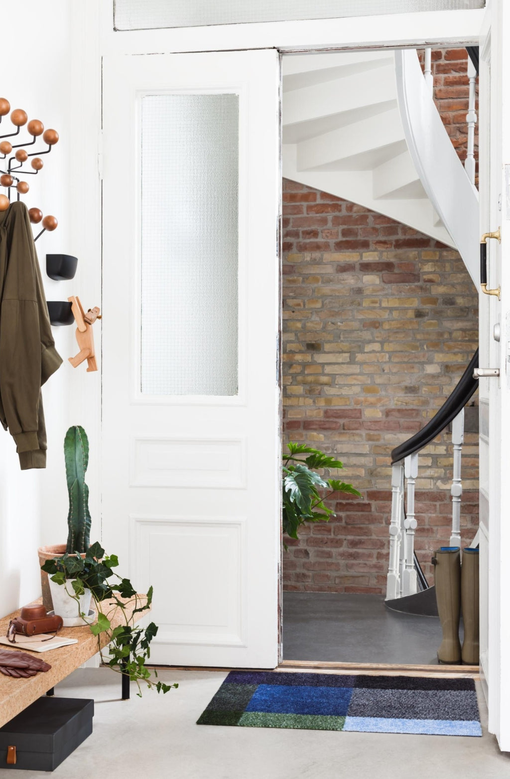 Heymat Mix Forest Nylon Rug 60x85 cm – Modern Durable Doormat