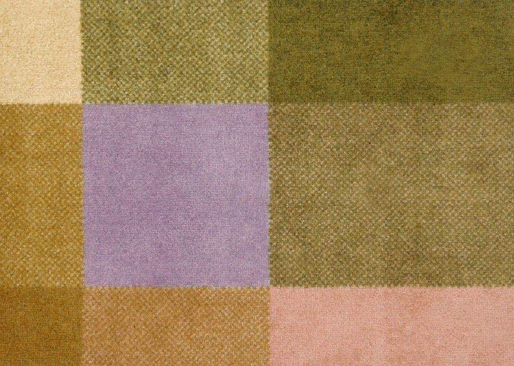 Heymat Mix Teklan Doormat 60x85 cm – Black PET Surface, Nitrile Backing