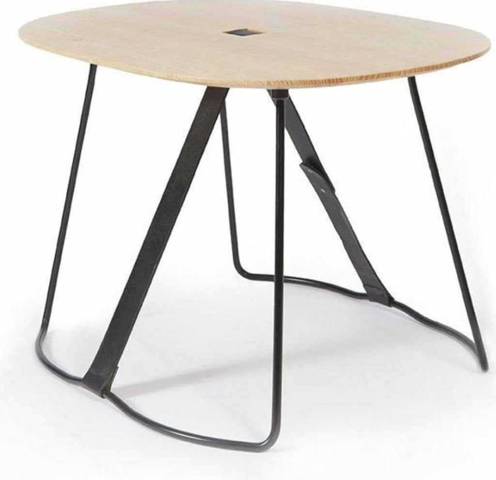 Cuero Sierra Side Table Black, 44cm
