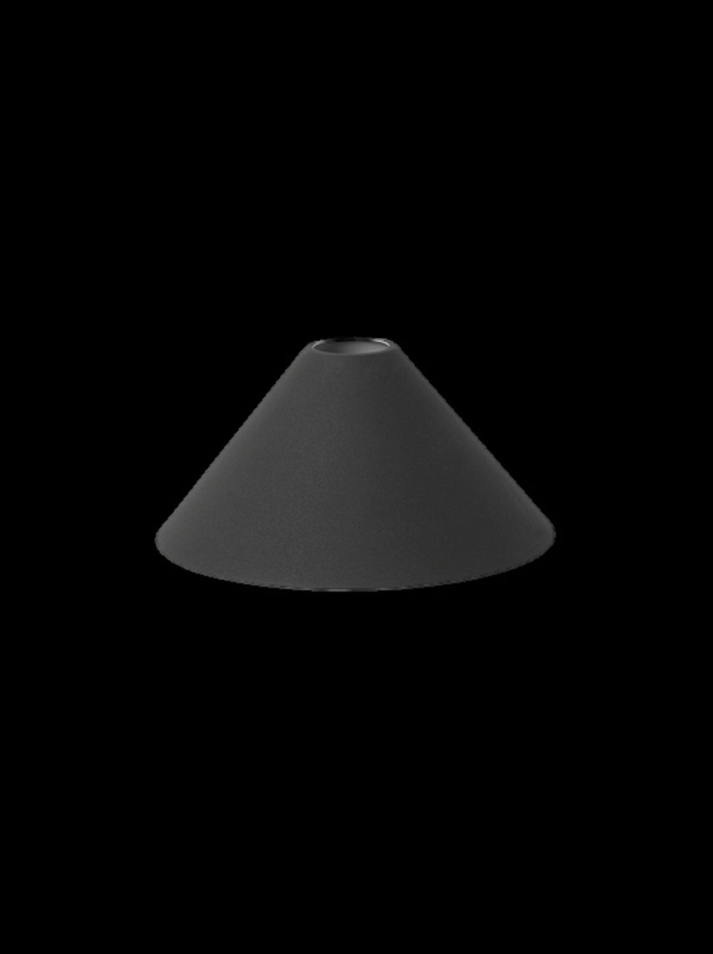 Ferm Living Cone Lampshade, Black