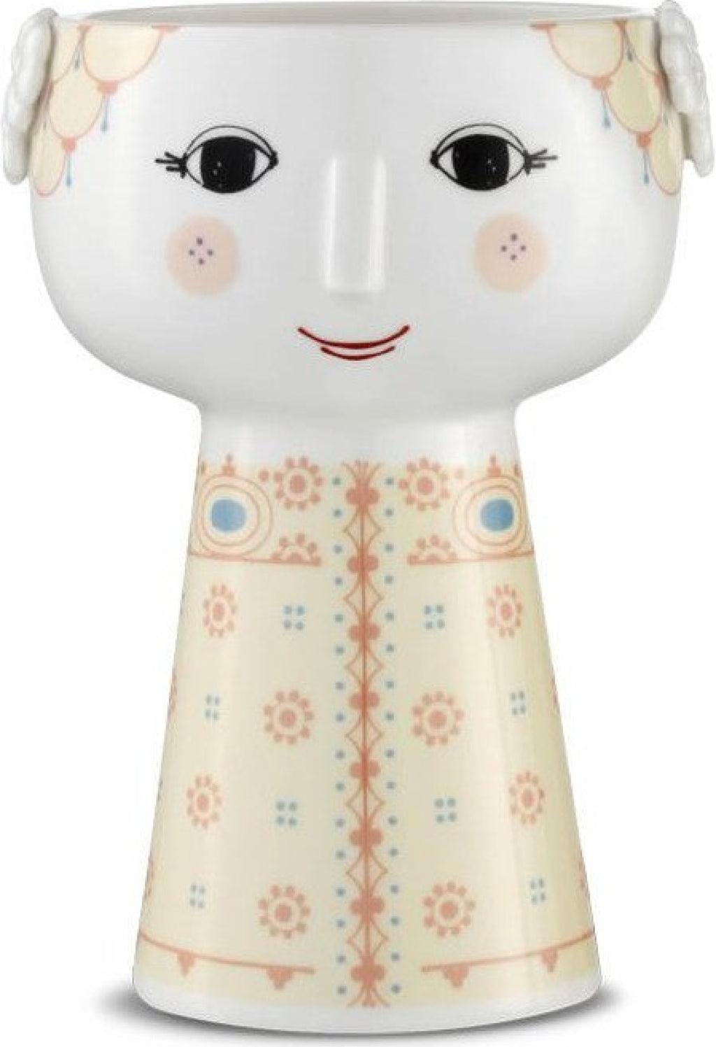 Bjørn Wiinblad Eva Vase, Soft Yellow