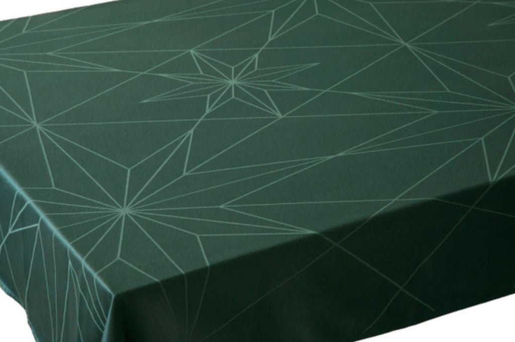 Novoform Design Stars Tablecloth 320 Cm, Green