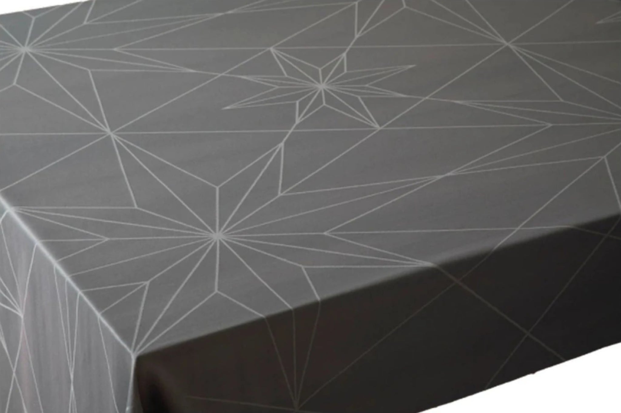 Novoform Design Stars Tablecloth 370 Cm, Winter Grey