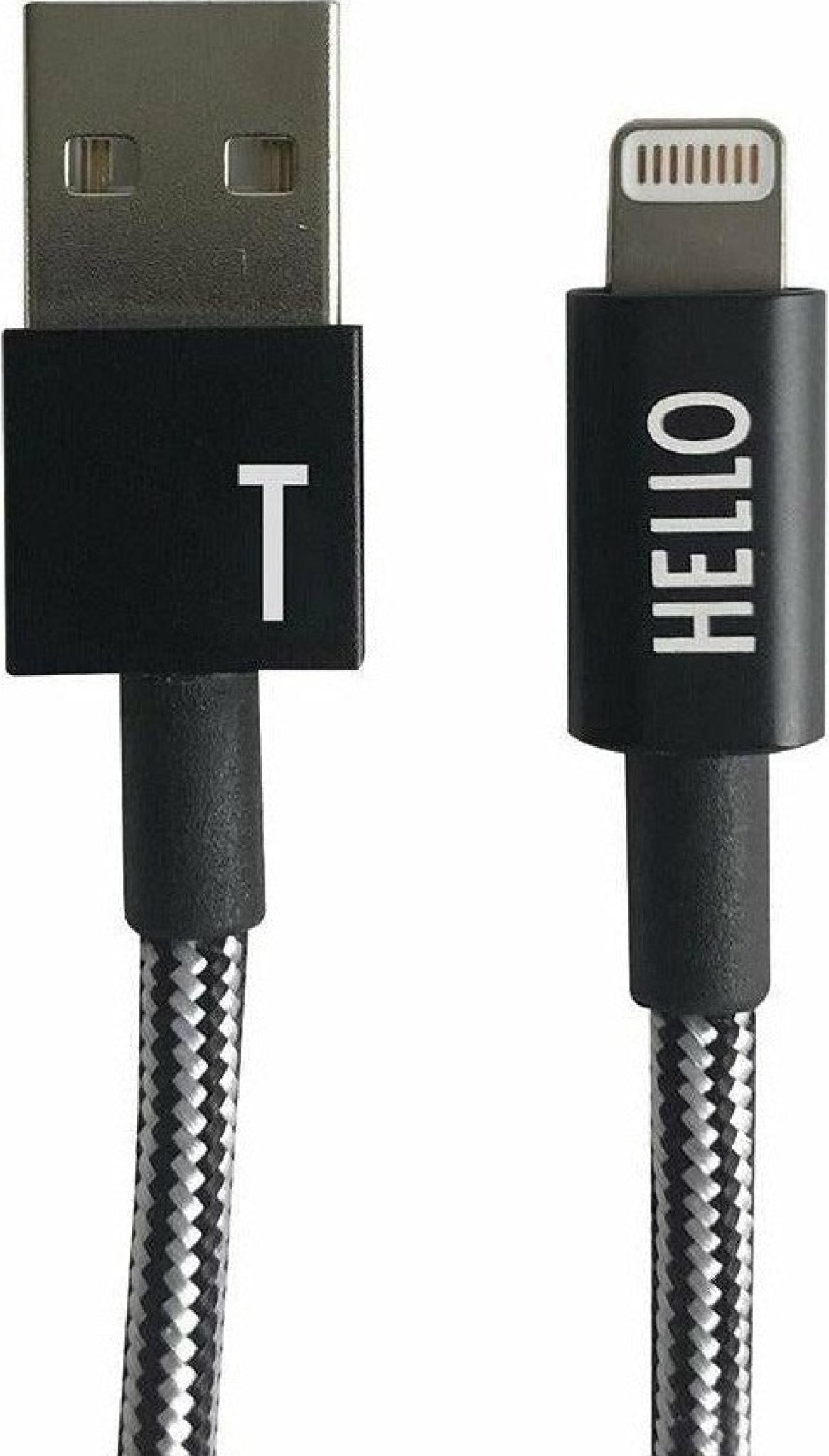 Design Letters Mycable iPhone Charging Cable A-Z, T
