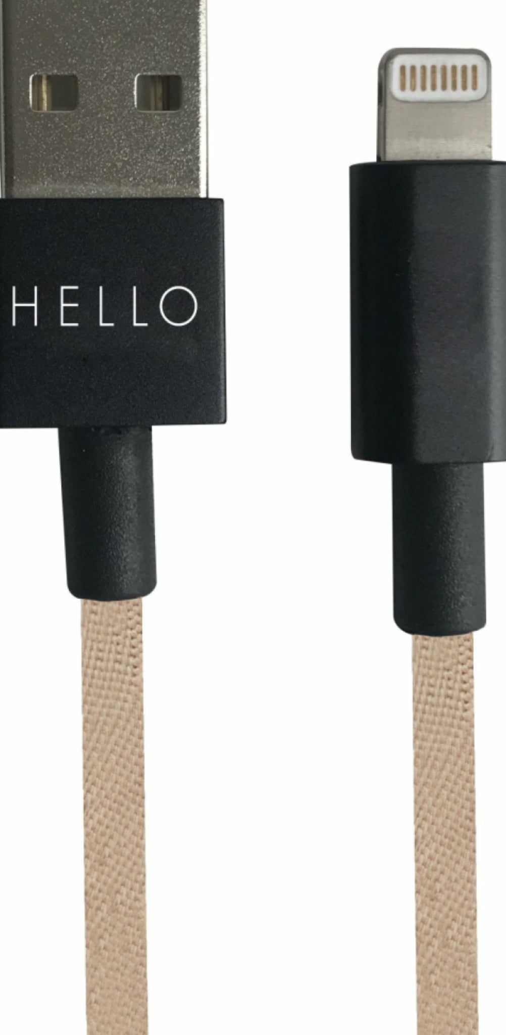 Design Letters Favorite Cable iPhone 1m, beige