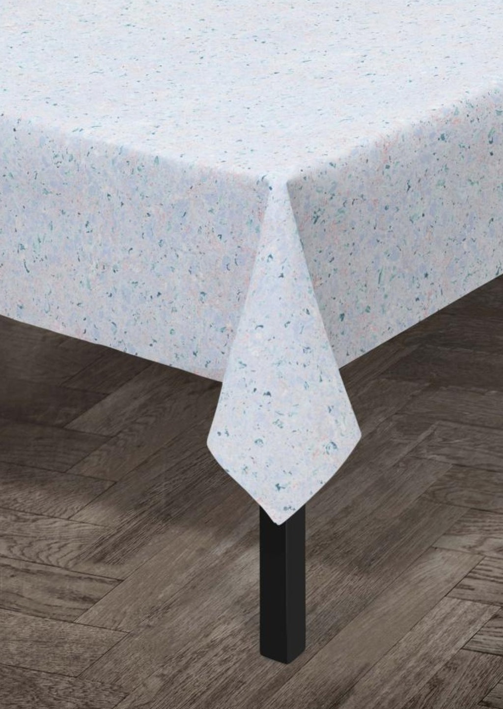 Juna Field Acrylic Tablecloth Dark Multi, 140 Cm