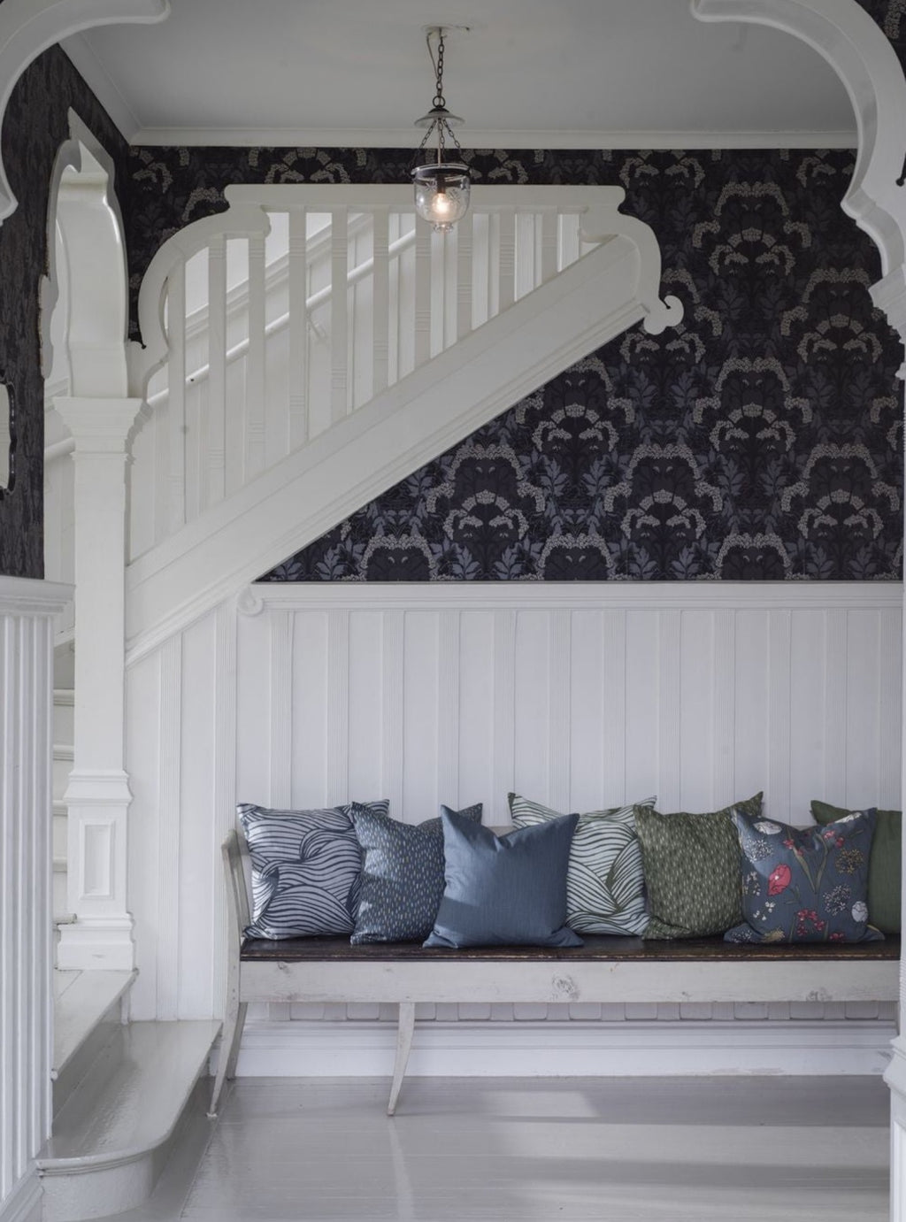 Spira Dubbelveck I Klotz Cushion Cover, Dusty Blue