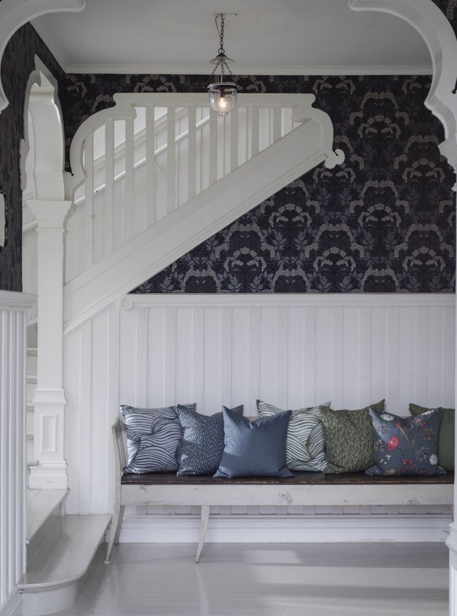 Spira Dubbelveck I Klotz Cushion Cover, Dusty Blue