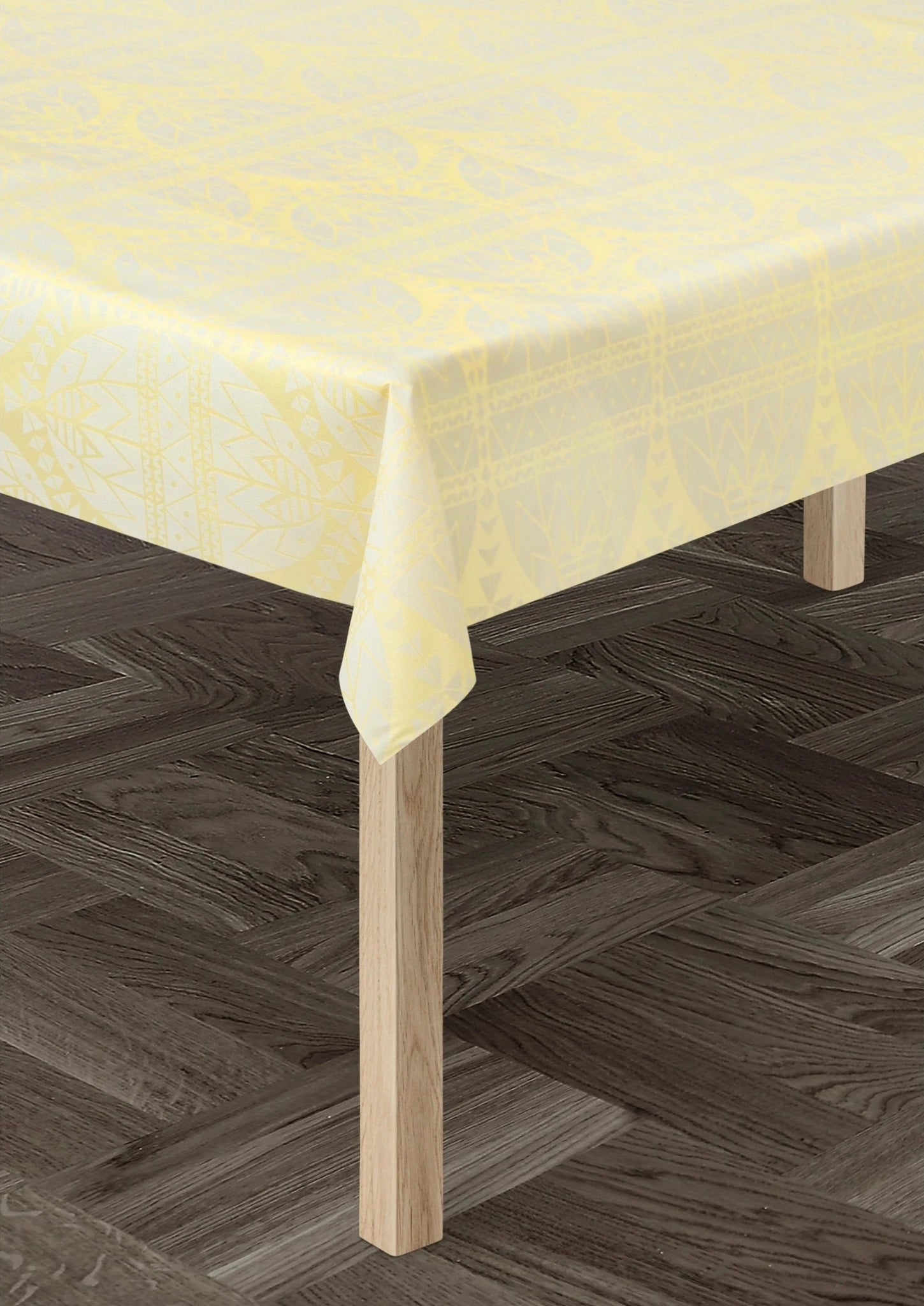 Juna Easter Acrylic Tablecloth 140 Cm, Yellow