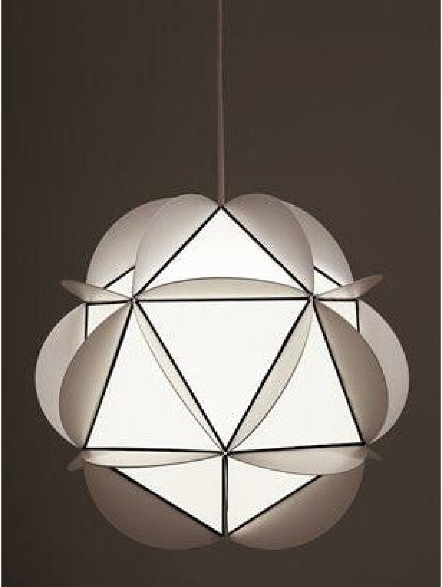 Dyberg Larsen Illumin Rubber 20 Pendant white, Ø35