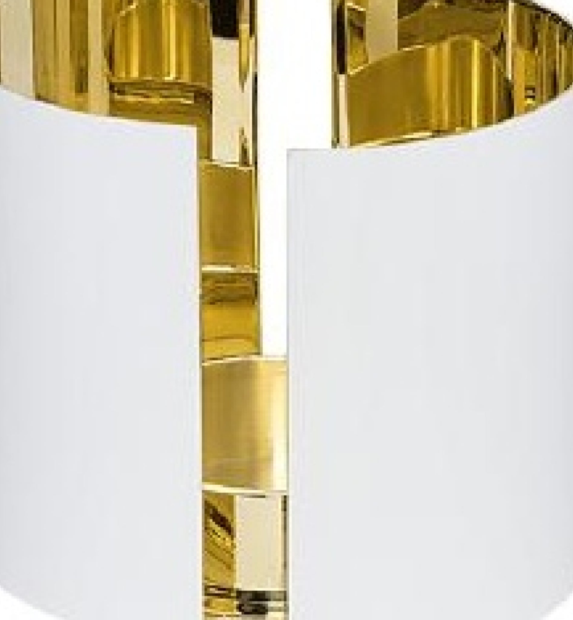 Skultuna Infinity Candlestick Large, White