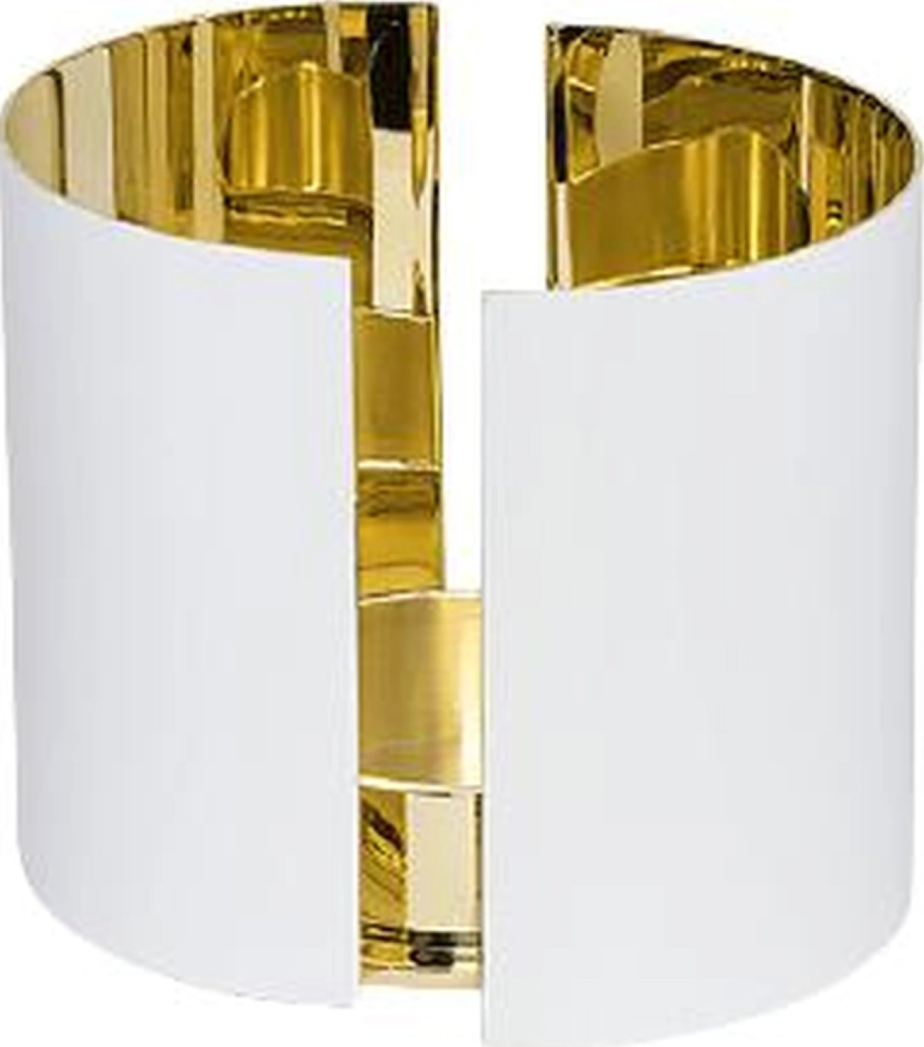 Skultuna Infinity Candlestick Large, White