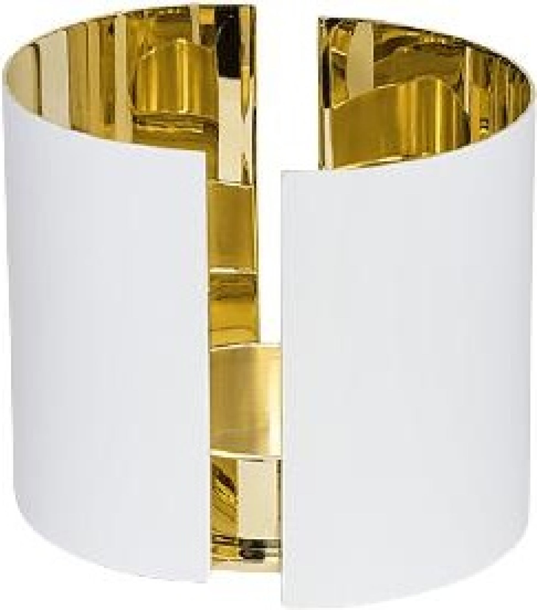 Skultuna Infinity Candlestick Large, White