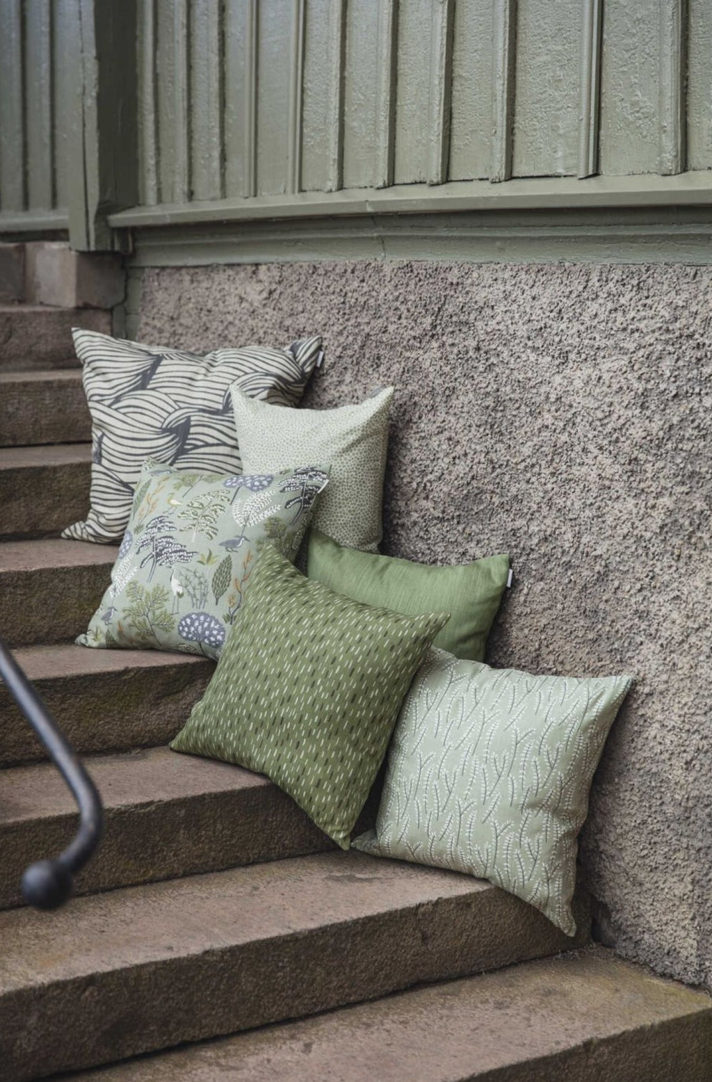 Spira Wave 60 Cushion Cover, Grey