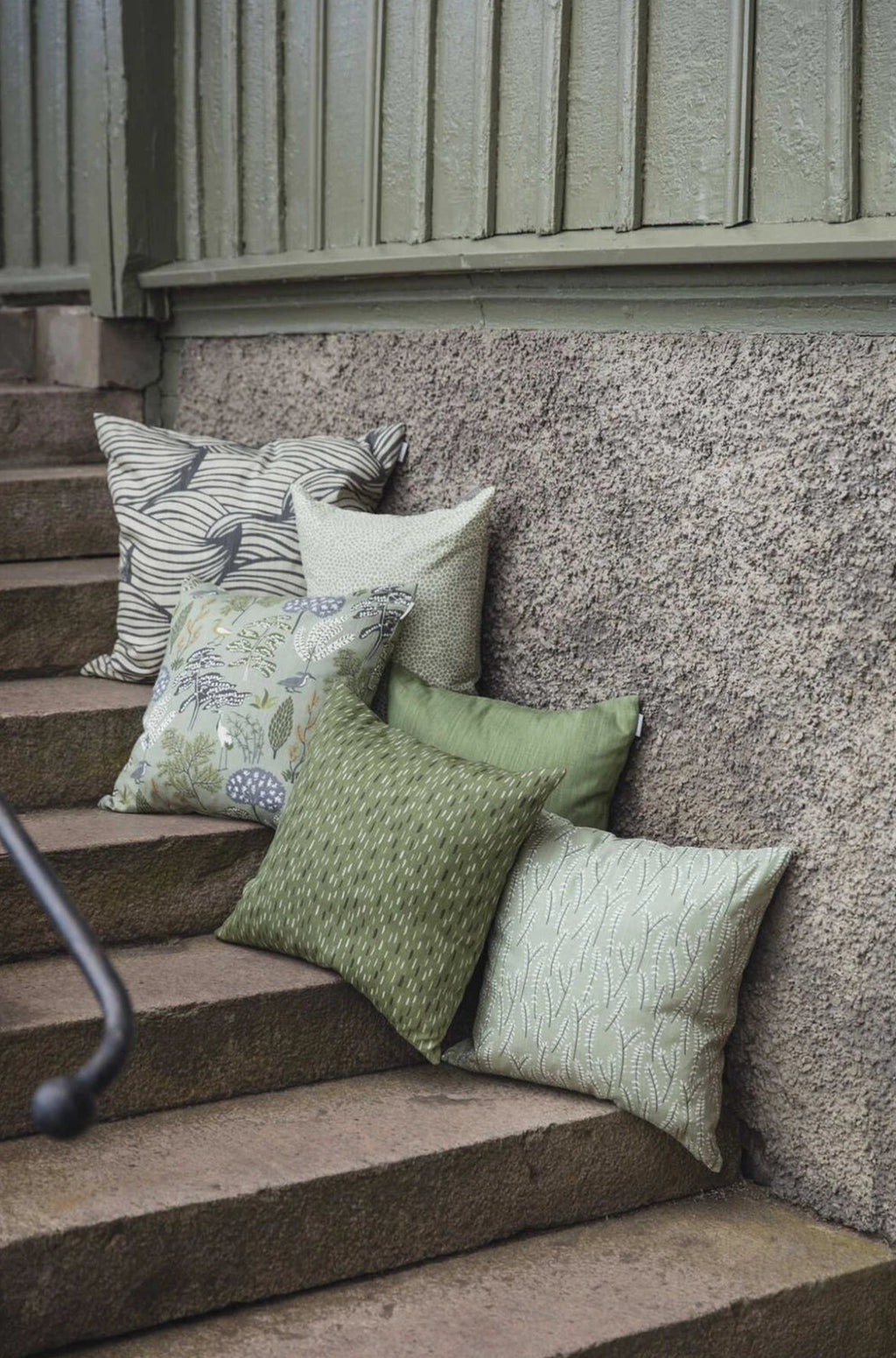 Spira Wave 60 Cushion Cover, Grey