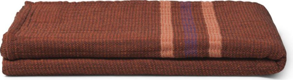 Juna Comfort Blanket Chocolate, 130x190 Cm