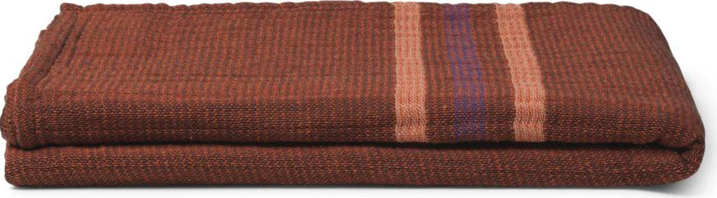 Juna Comfort Blanket Chocolate, 130x190 Cm