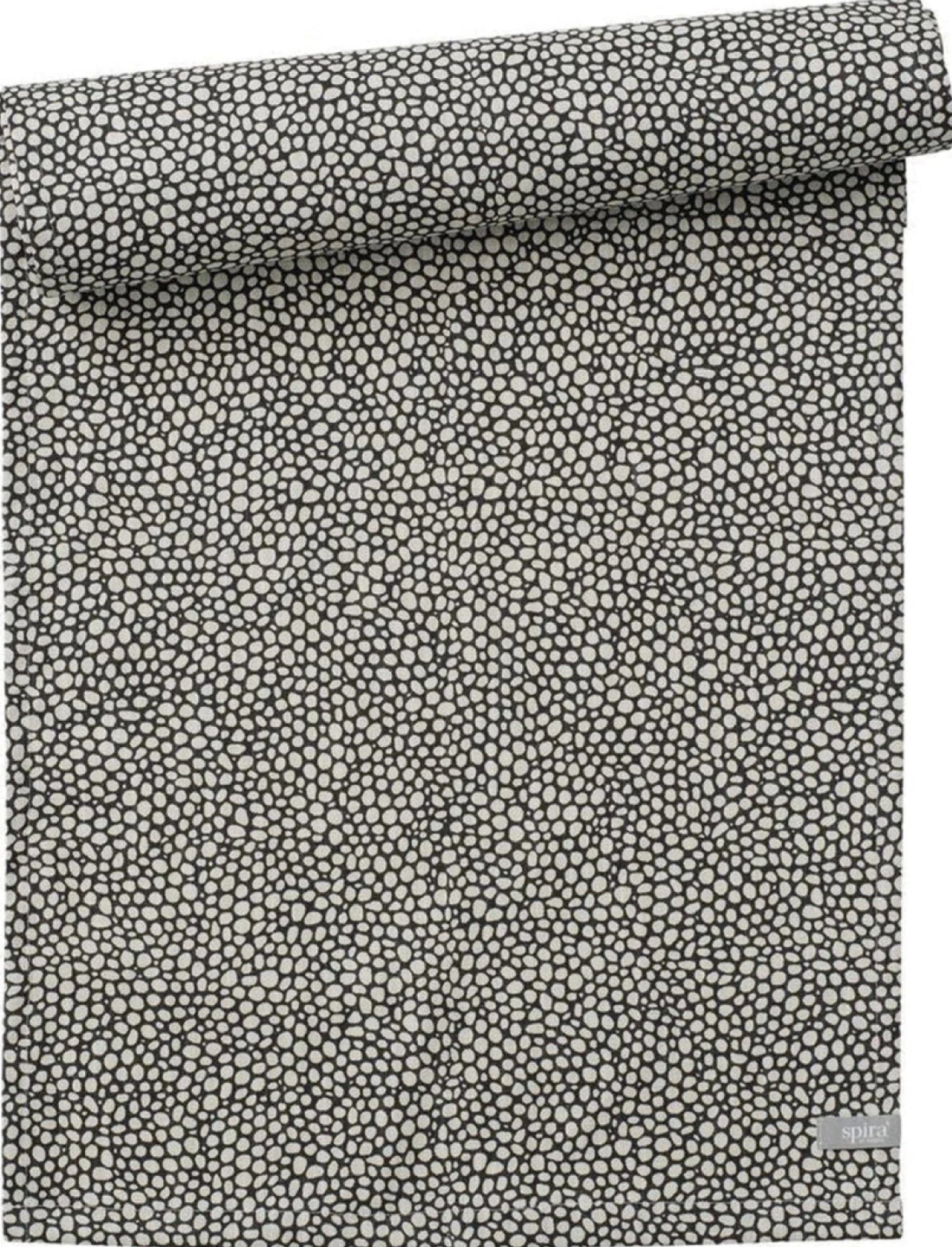 Spira Dotte Table Runner, Asphalt