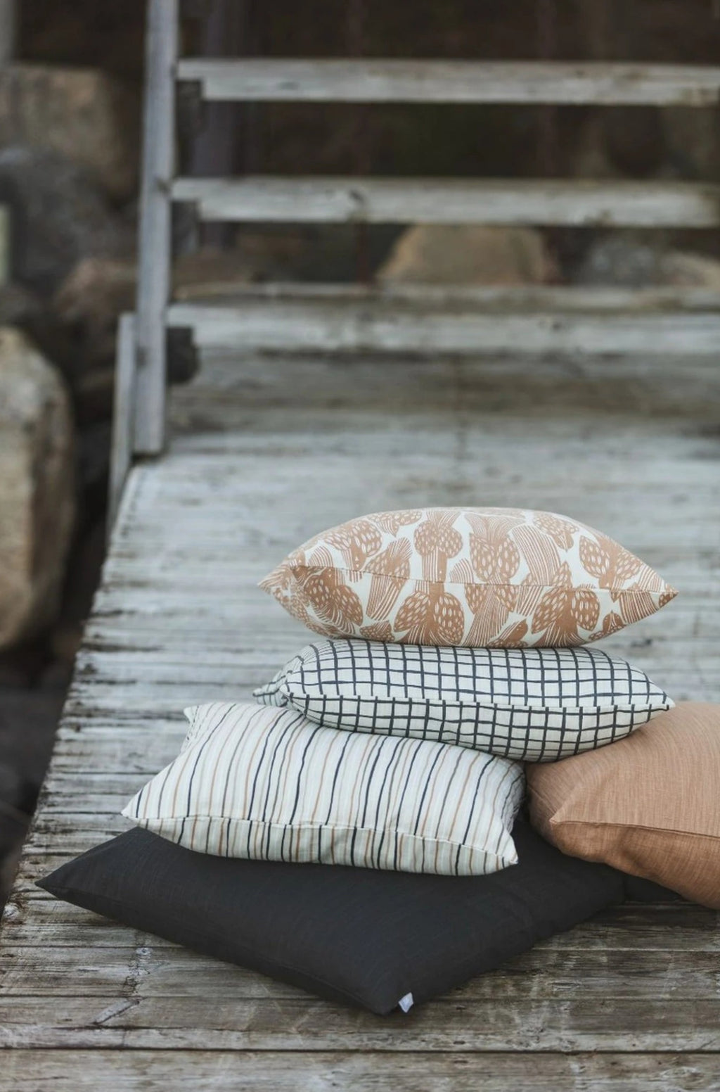 Spira Slät 50 I Klotz Cushion Cover, Rust