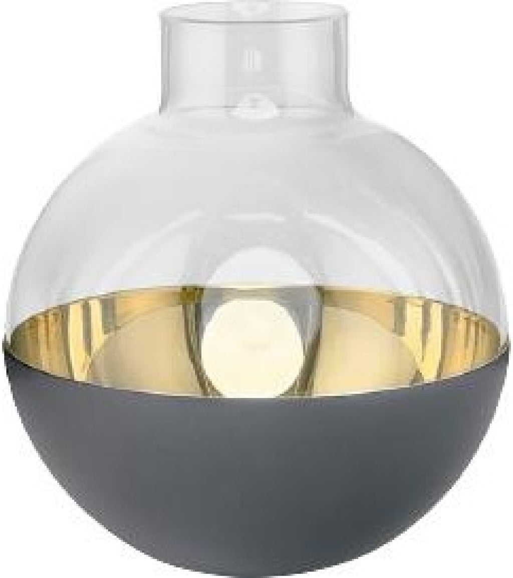 Skultuna Pomme Vase & Candlestick Large, Dark Grey