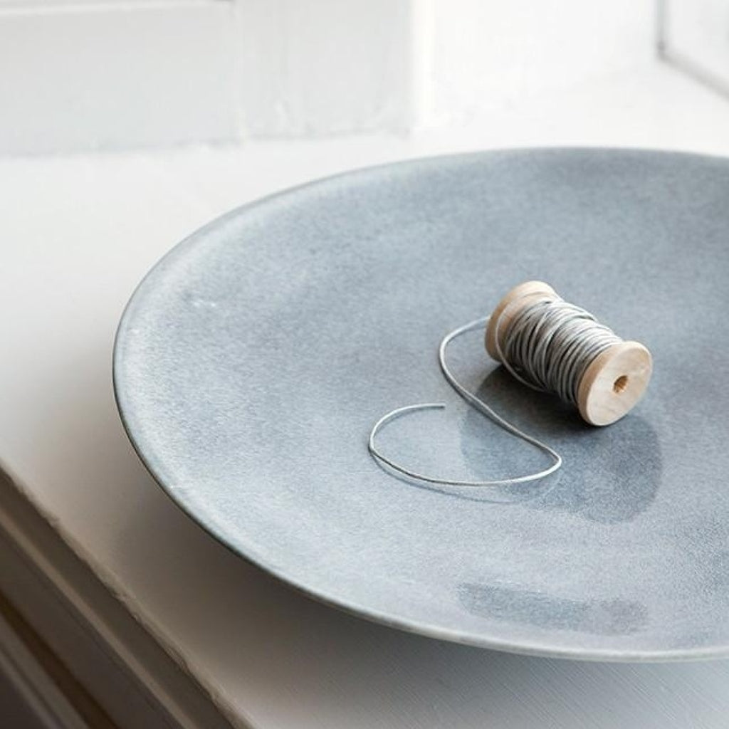 Kähler Unico Serving Bowl, Marble Grey