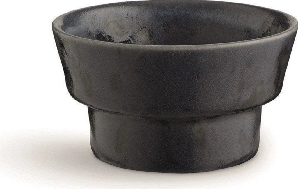 Kähler Ombria Block Candle Holder, Midnight Blue