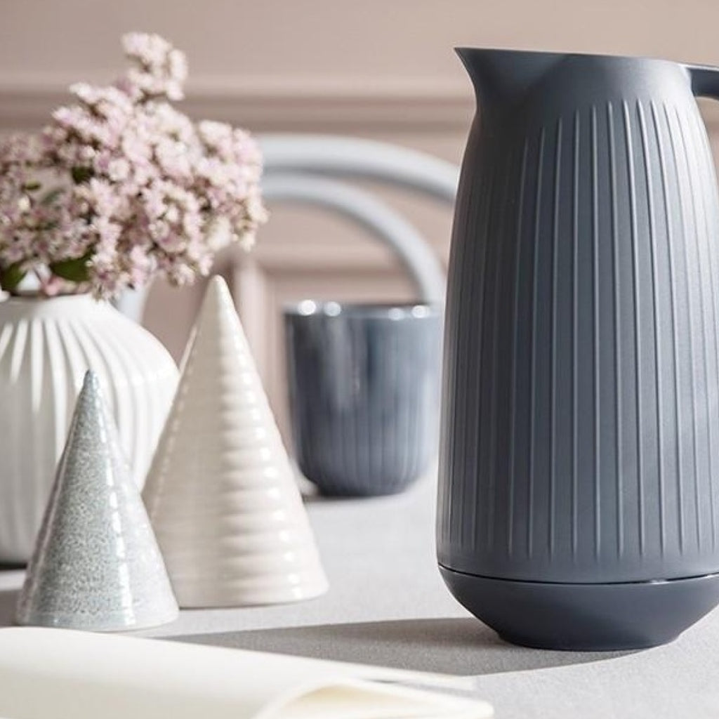 Kähler Glaze Cone, Light Grey