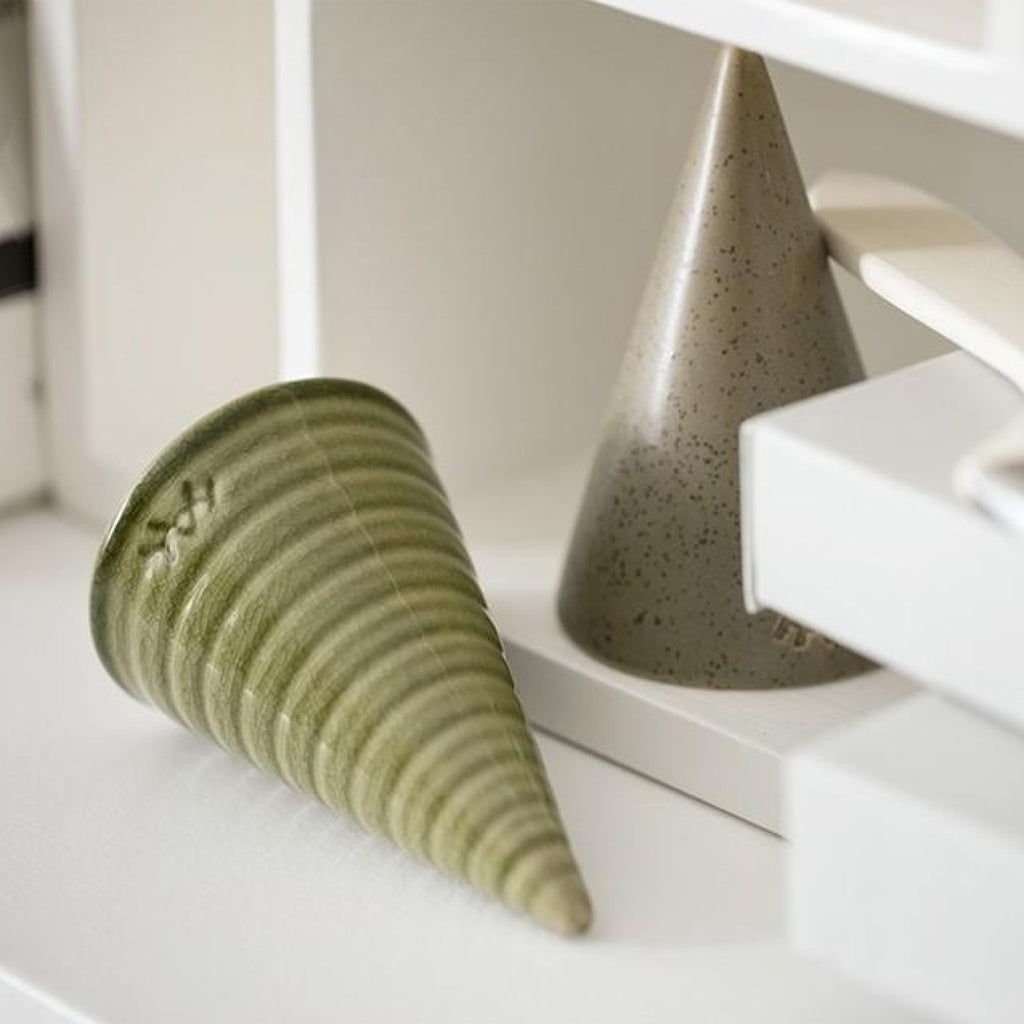 Kähler Glaze Cone, Speckled Green