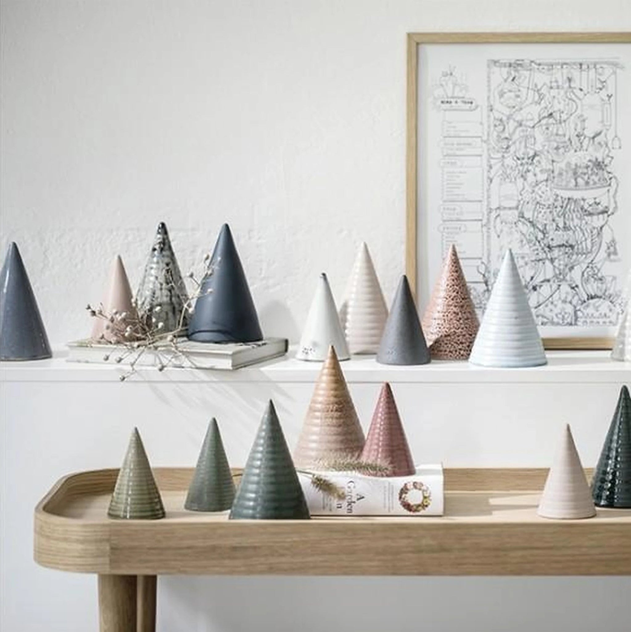 Kähler Glaze Cone, Matt Yellow Brown