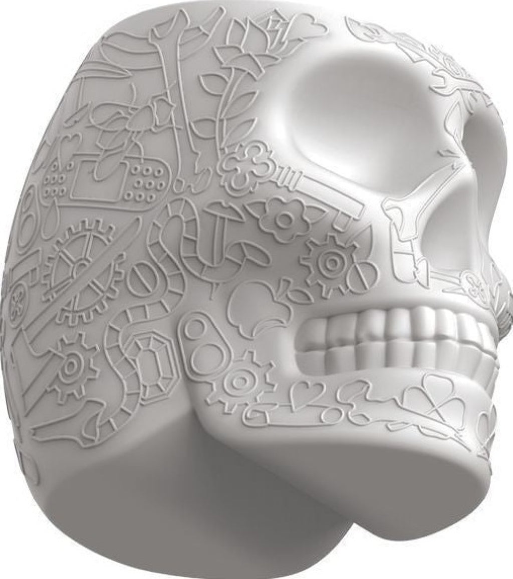 Qeeboo Mini Mexico Portable Charger, Grey