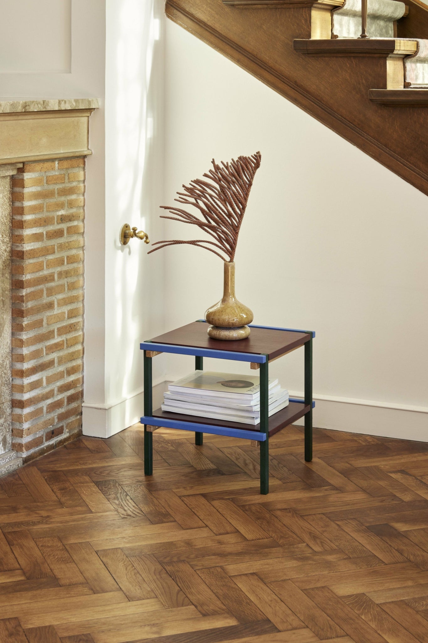 Hübsch Curve Vase Ceramic Sand