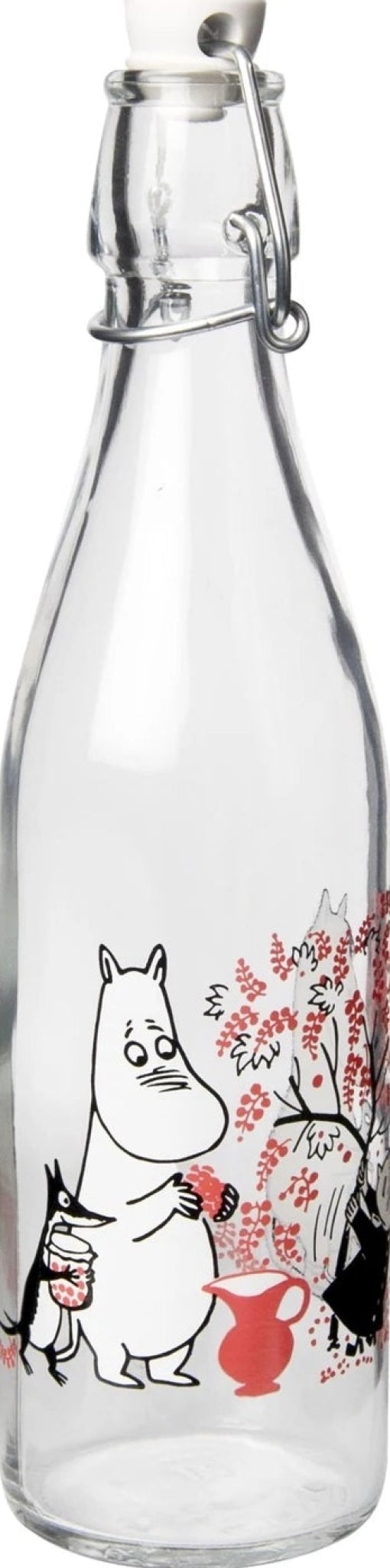 Muurla Moomin Glass Bottle, Berries