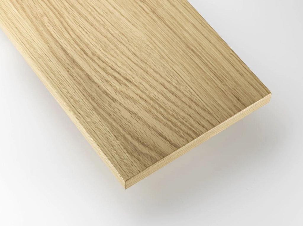 String Furniture String System Wooden Shelf Black Stained Ash 30x78 Cm, Set Of 3