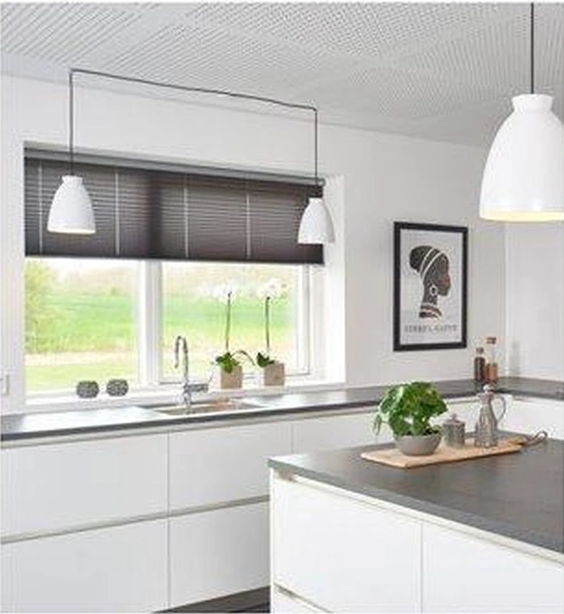 Dyberg Larsen Milano Pendant 19X19 cm, white