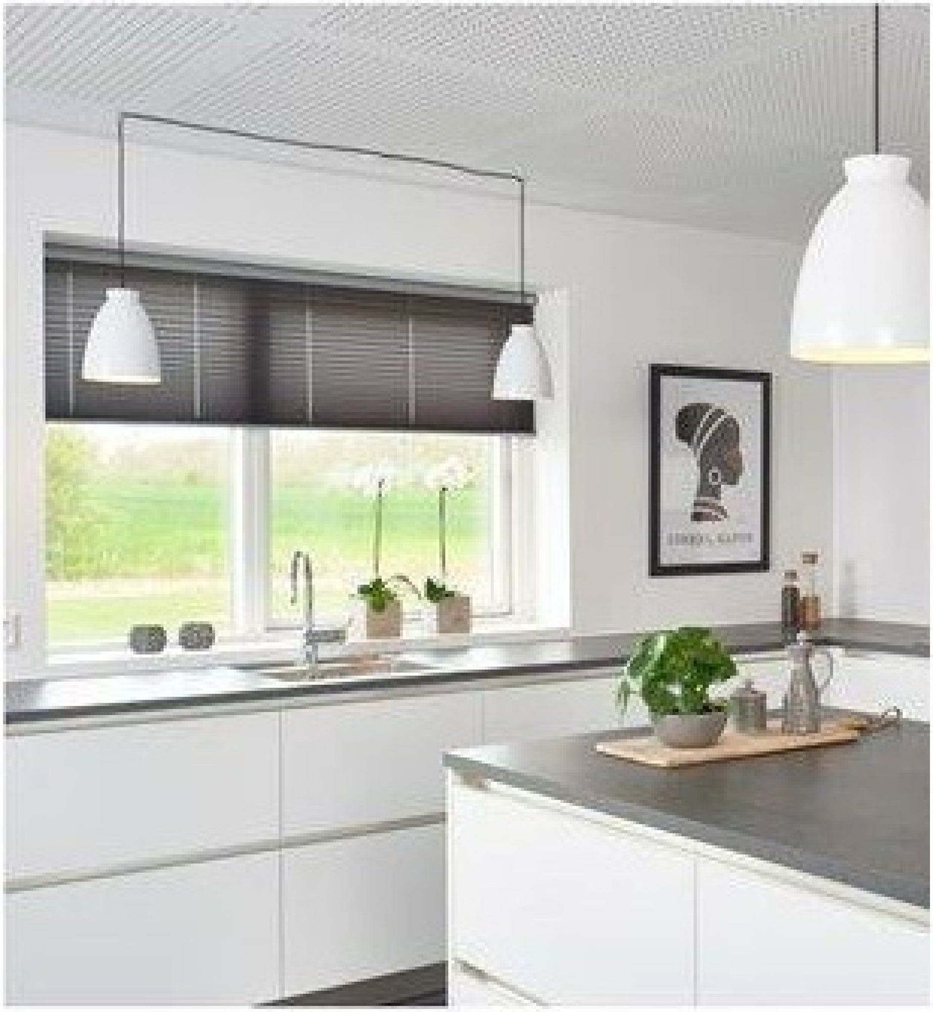 Dyberg Larsen Milano Pendant 30 X30 Cm, White