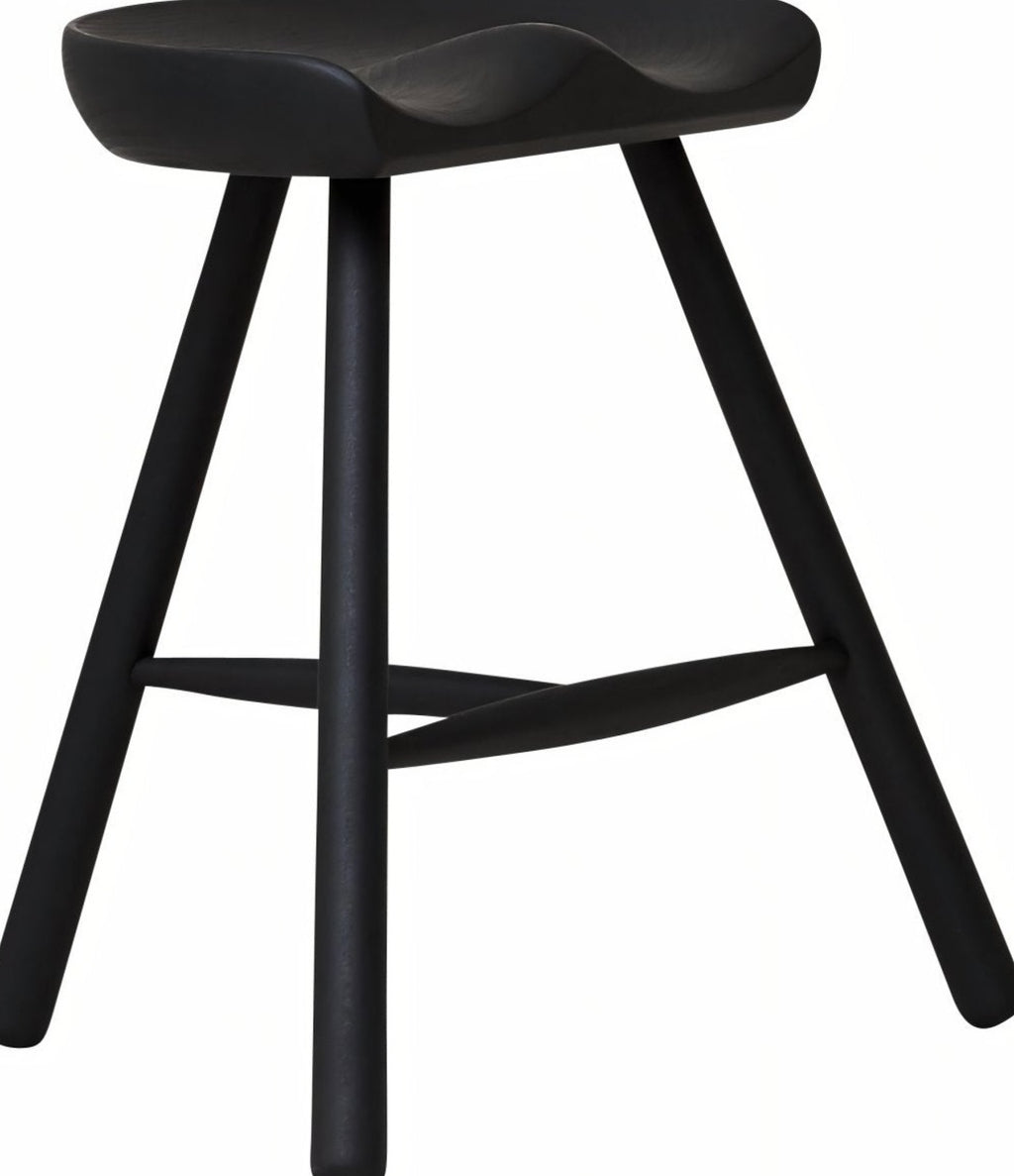 Form & Refine Shoemaker Chair 49 - Black-stained Solid Beech, Danish