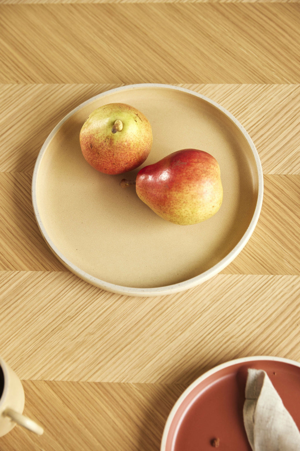 Hübsch Dawn Bowls Set Of 3, Sand