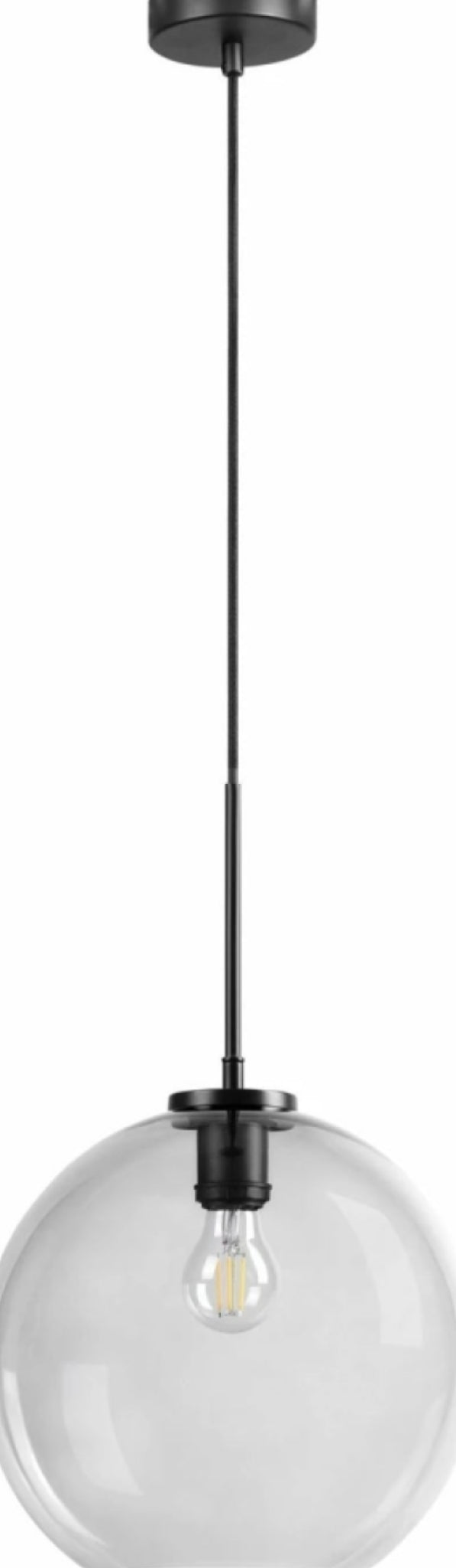 Dyberg Larsen Loop Pendant ø30 cm, black