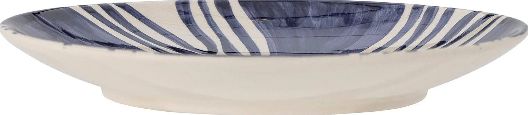 Bloomingville Shama Plate, Blue, Stoneware