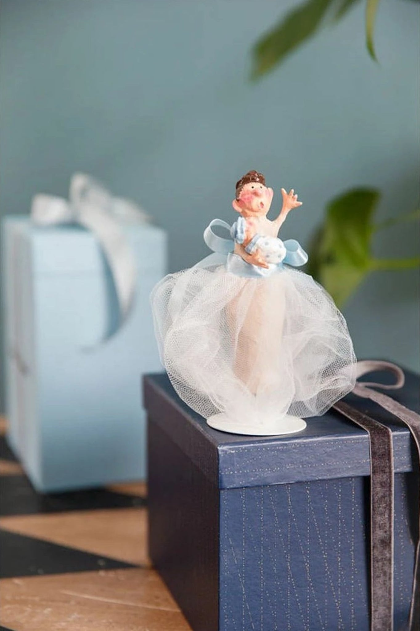 Medusa Copenhagen Molly With Baby, Light Blue