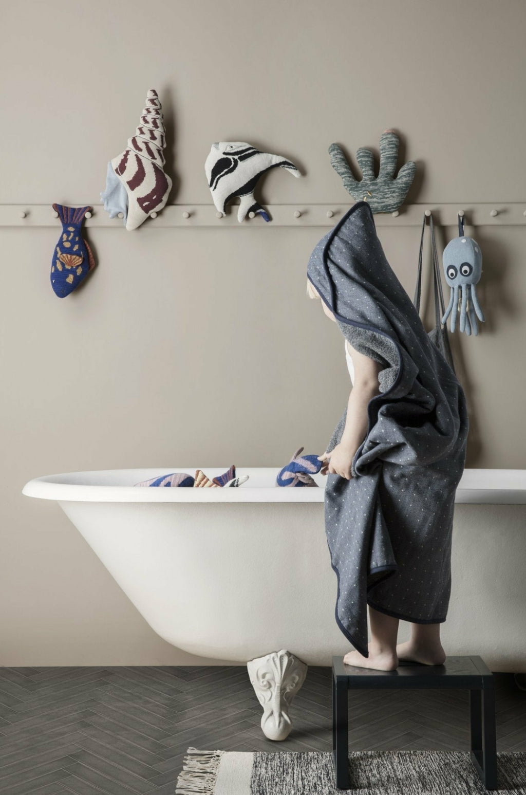 Ferm Living Fruiticana Pillow, Coral