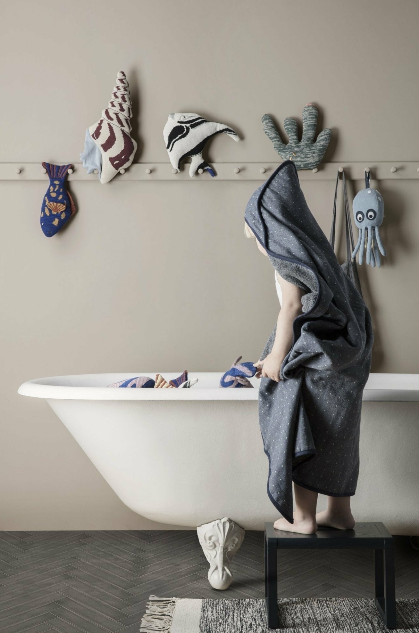 Ferm Living Fruiticana Pillow, Coral