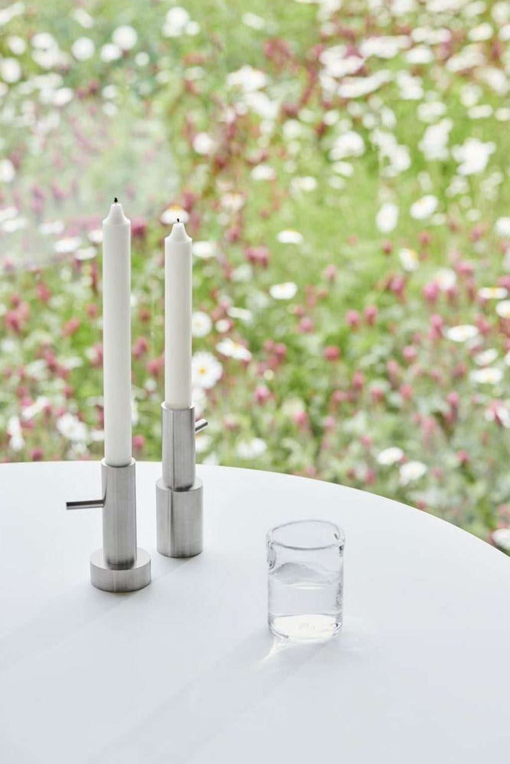 Fritz Hansen Candleholder Single #2, Steel