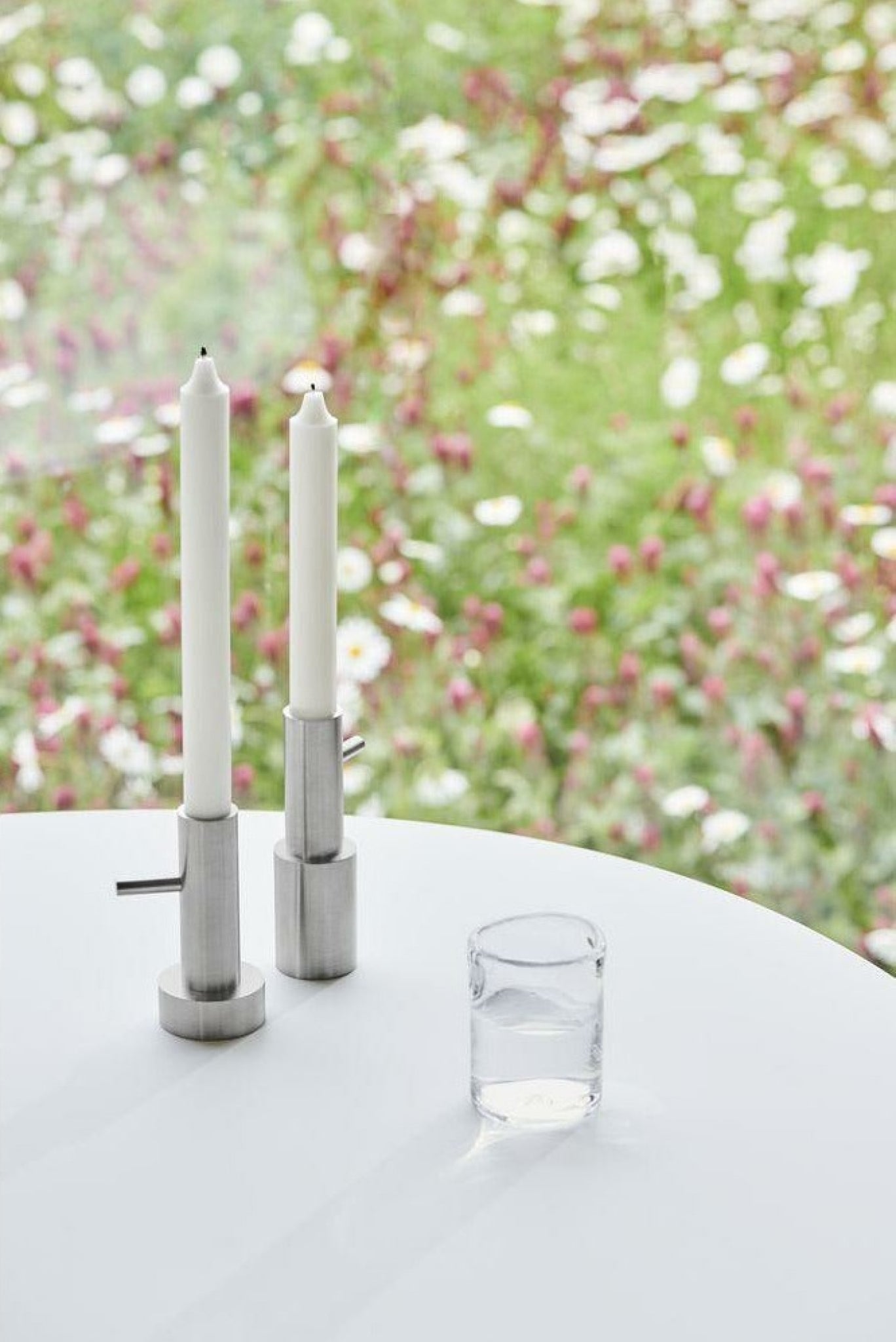 Fritz Hansen Candleholder Single #2, Steel