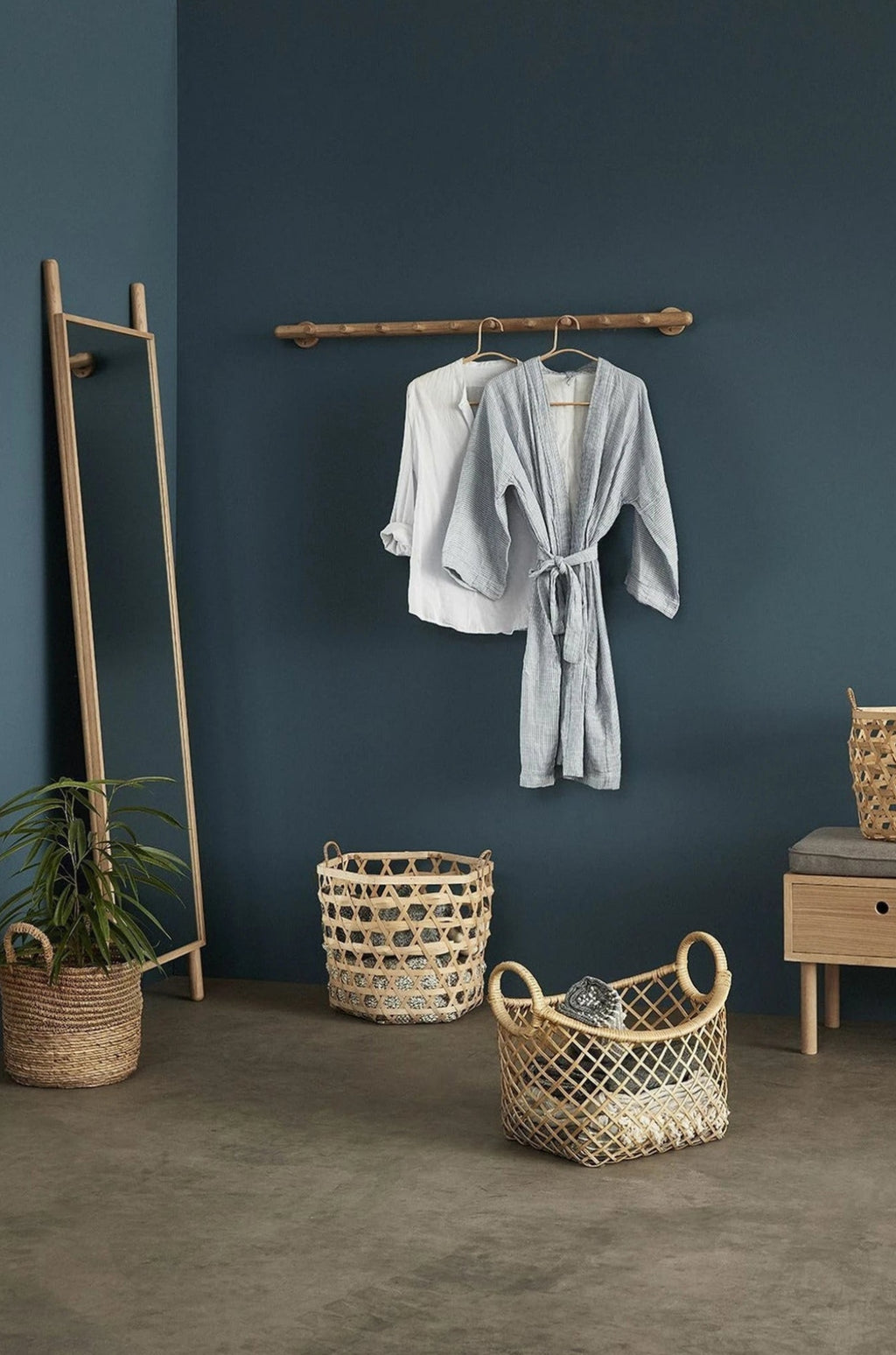 Hübsch Folk Coatrack Natural